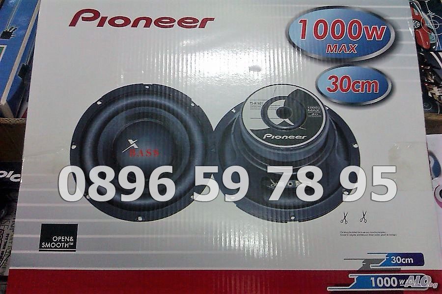 Тонколони Pioneer 8 10 13 16 Музика Кола Автомобил Автолони Говорители