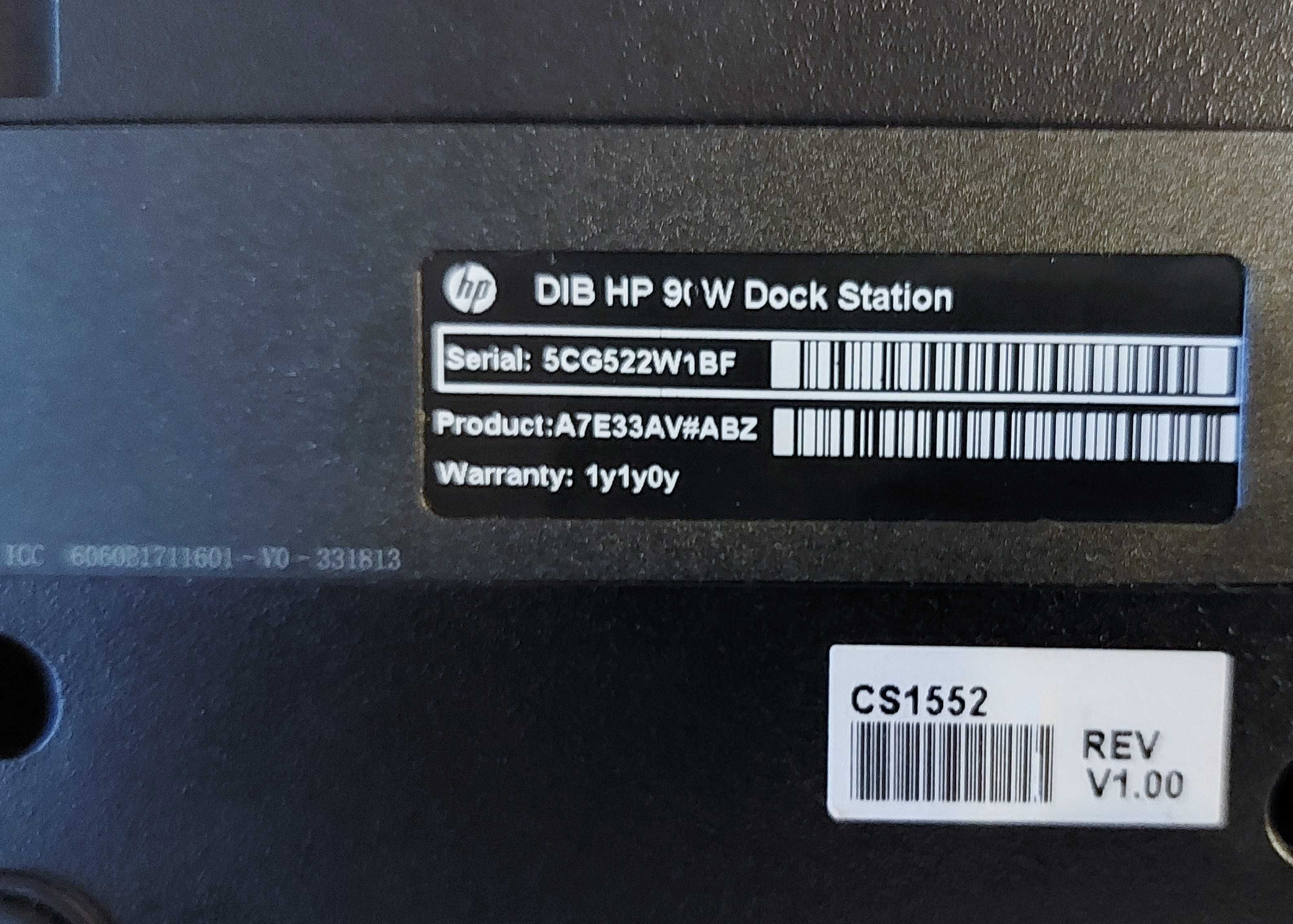 90W захранване за лаптоп HP 677777 с докинг станция HP HSTNN-I11X