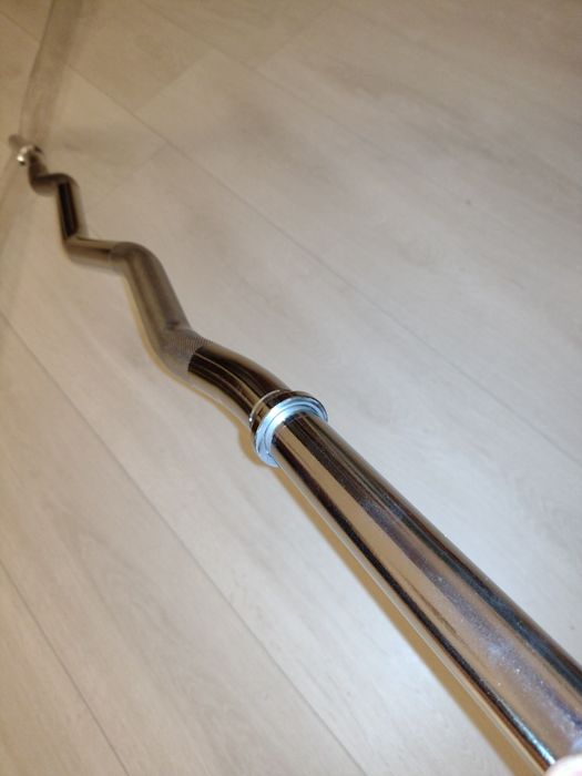 Vând halteră Gorilla Sports 35 kg, bara Z, discuri cauciucate, Nou
