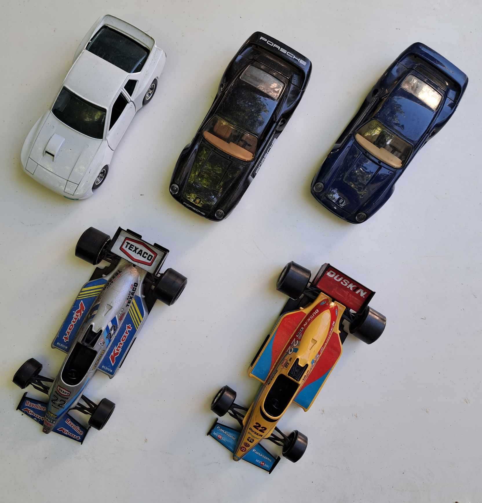 Колички модели Lotus и Porsche на Bburago 1/24