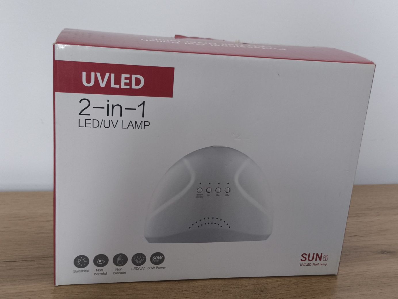 Маникюрная лампа для сушки ногтей UVLED