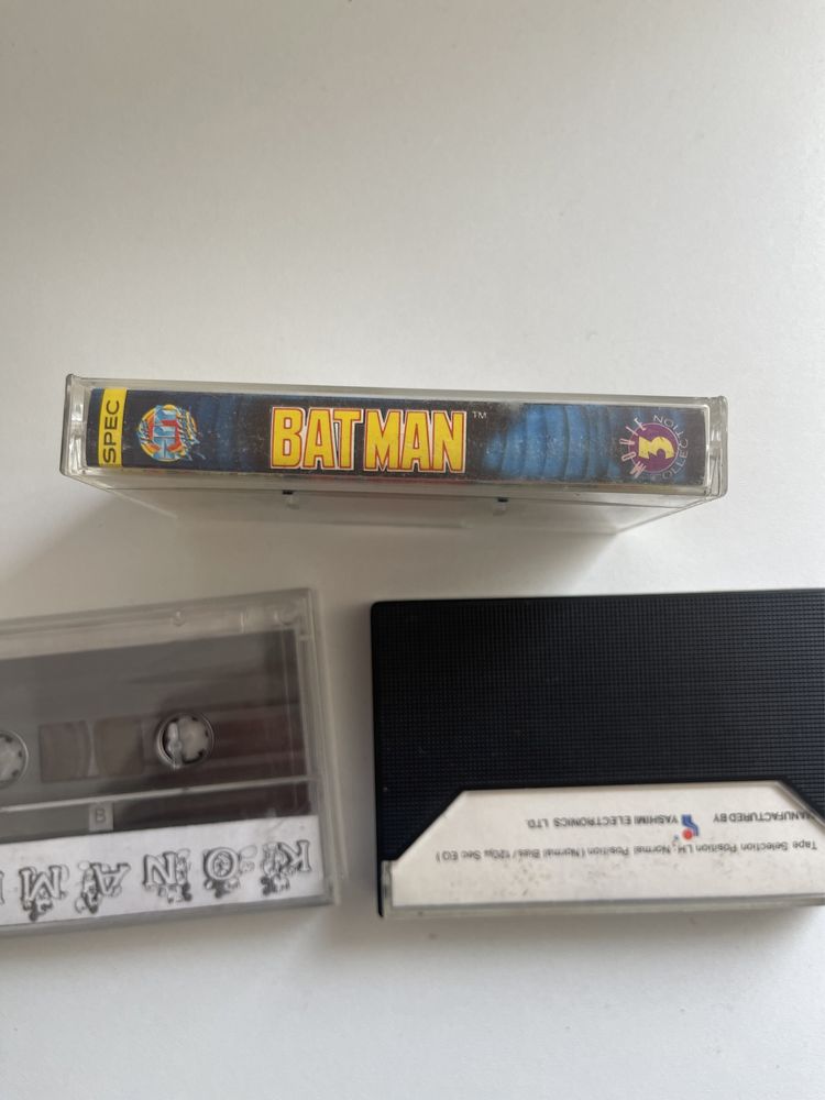 Lot casete gaming Spectrum Caseta Originala BATMAN The Hit Squad 1986