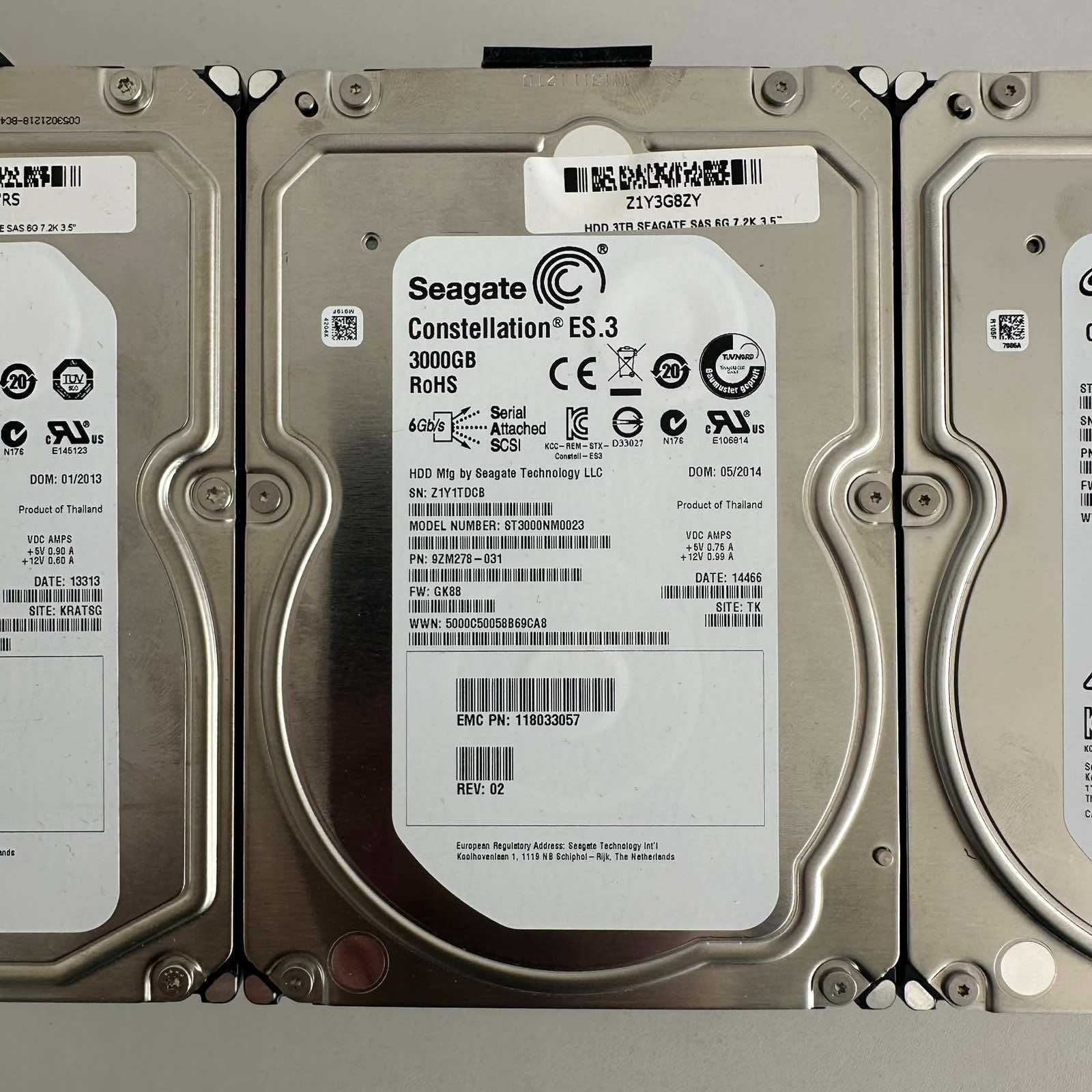 Хард диск за СЪРВЪР Seagate Constellation 3TB HDD SAS 6GB/s 7.2K 3.5"