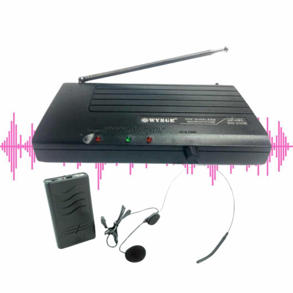 Безжичен микрофон тип хедсет WVNGR SM-200B