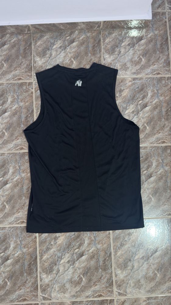 Бързосъхнещ антибактериален топ без ръкави Broxton Tank Top – Black