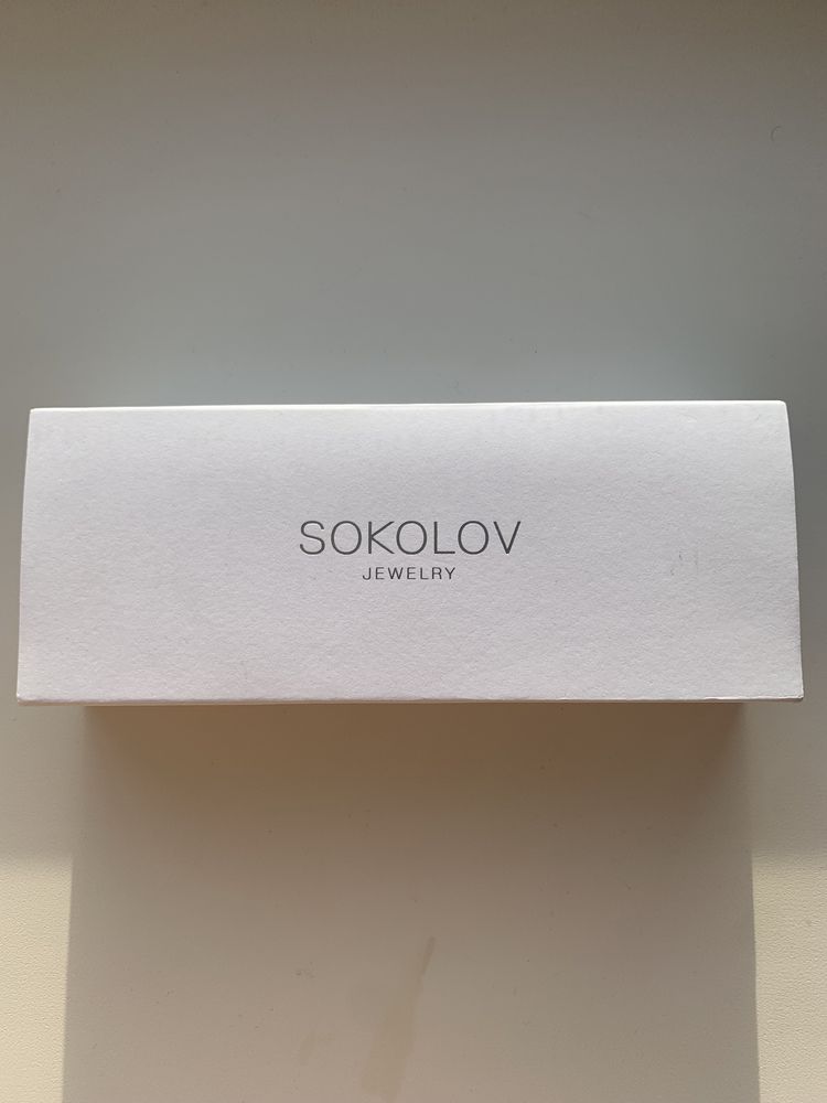 Sokolov jevelry, брендовый кулон из чистого серебра 925 пробы