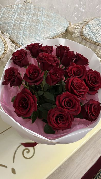 Букет кеше келген романтик букети