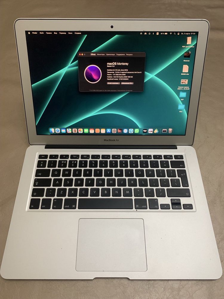 Продается  MacBook Air 2015 13 дюйм