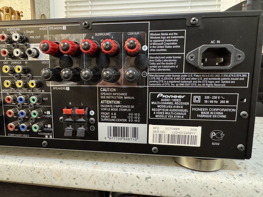 Pioneer VSX-819h