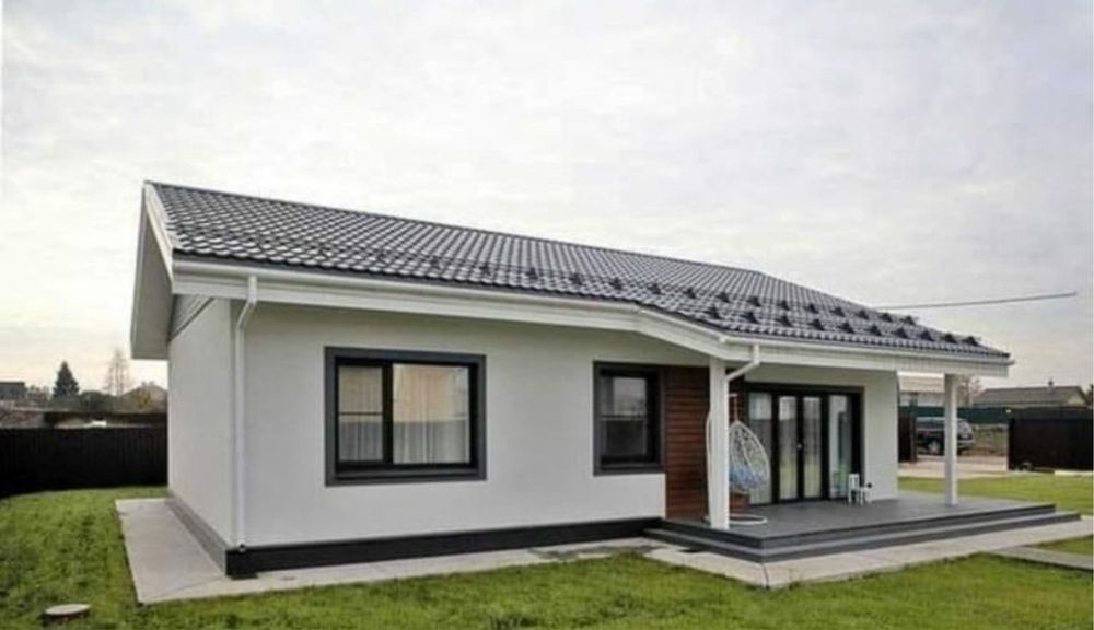 Construim case pe structura metalica la cheie