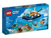 LEGO City - Изследователска лодка за гмуркане 60377