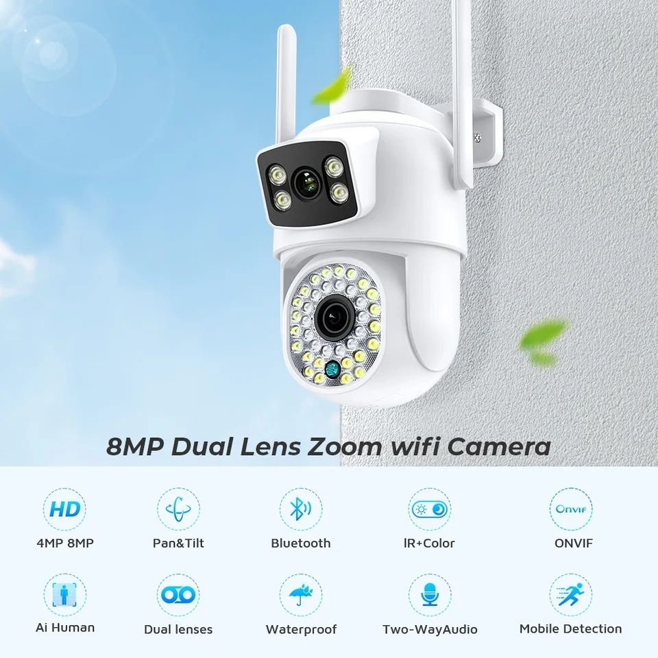 Camera de supraveghere dubla WIFI