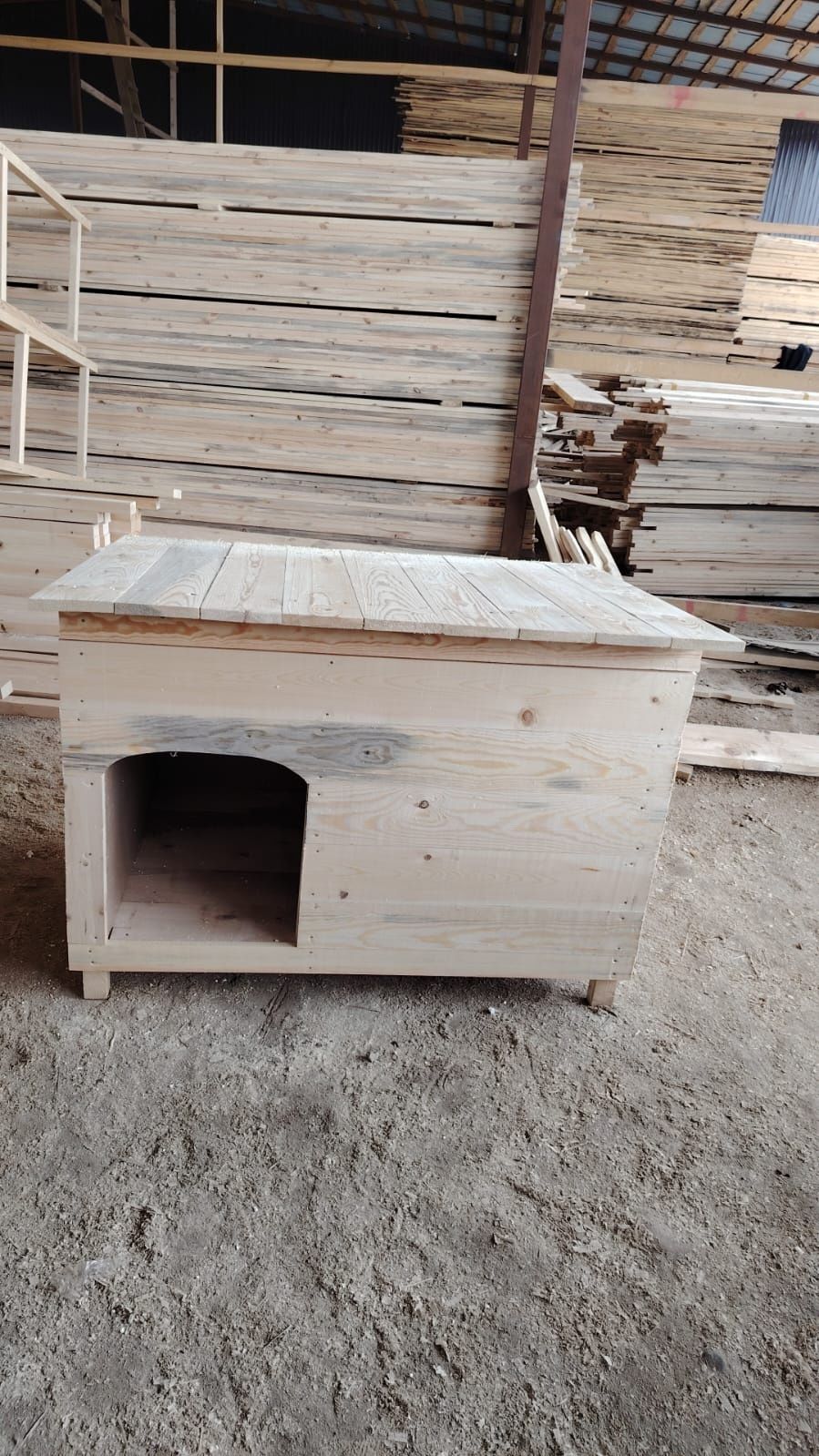 будка для собаки уличный утеплённый домик собачьи клетки