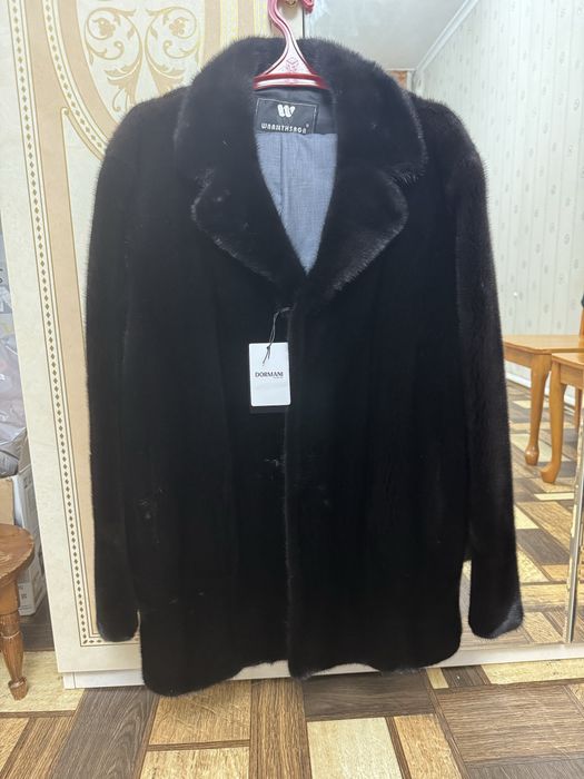 Продам  новую  натуральную мужскую норковую шубу производство Италия 5