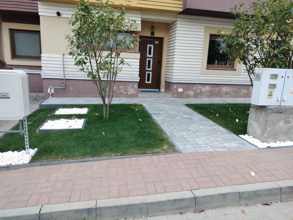 Montaj pavaje borduri rigole parcări terasamente