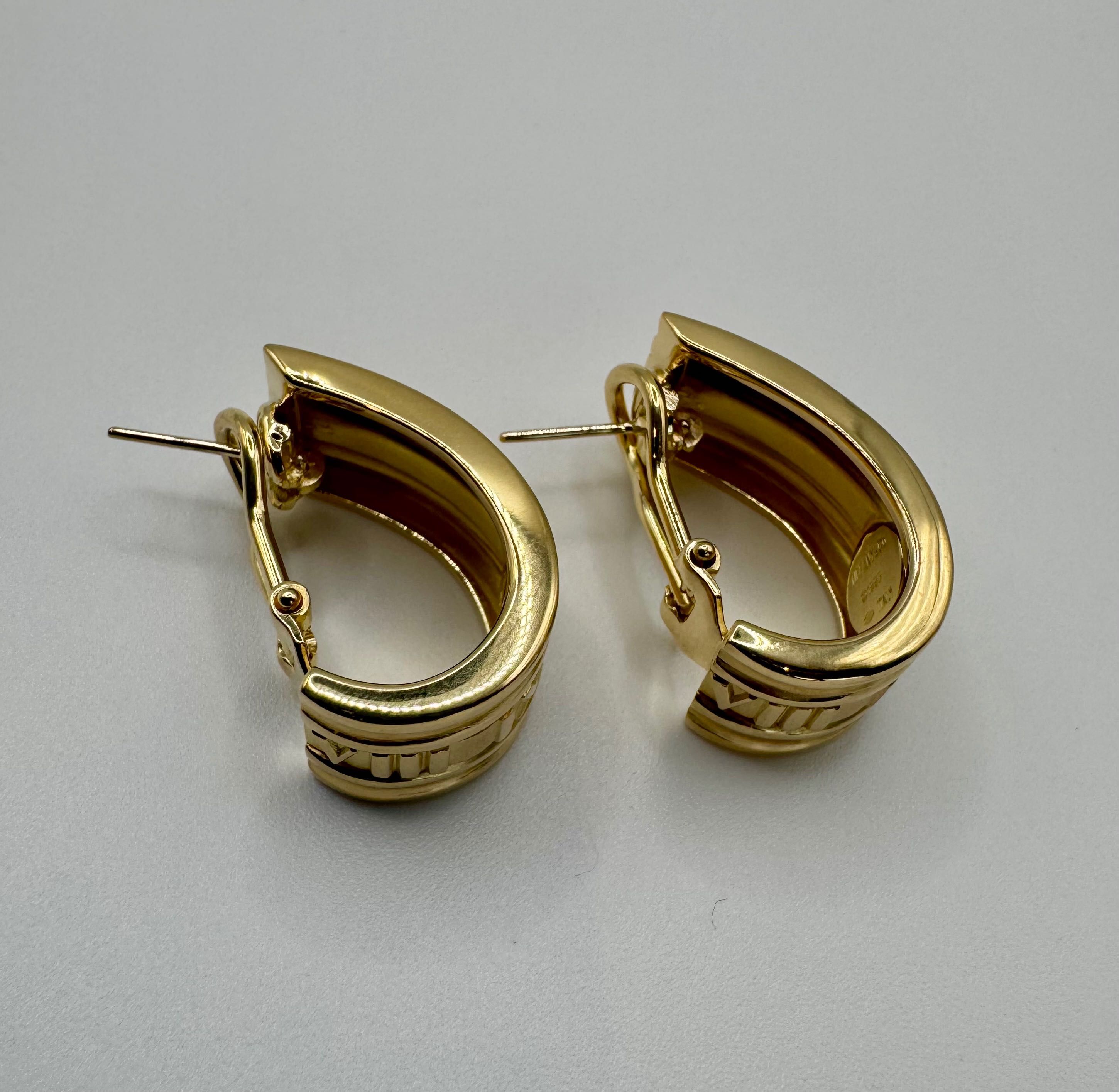 Tiffany & Co. обеци Atlas collection