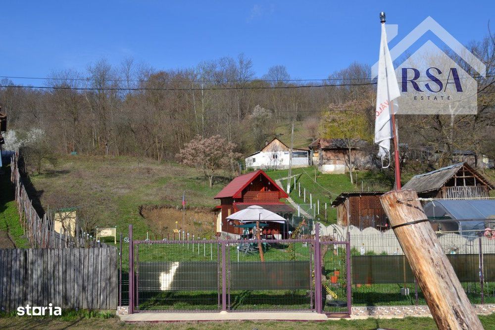 Cabana+teren comuna Golesti, Ramnicu Valcea