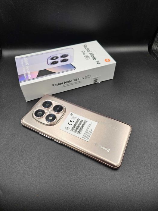 Hope Amanet P5-Redmi Note 14 PRO 5G, Sand Gold, 256GB/8GB, NOU !