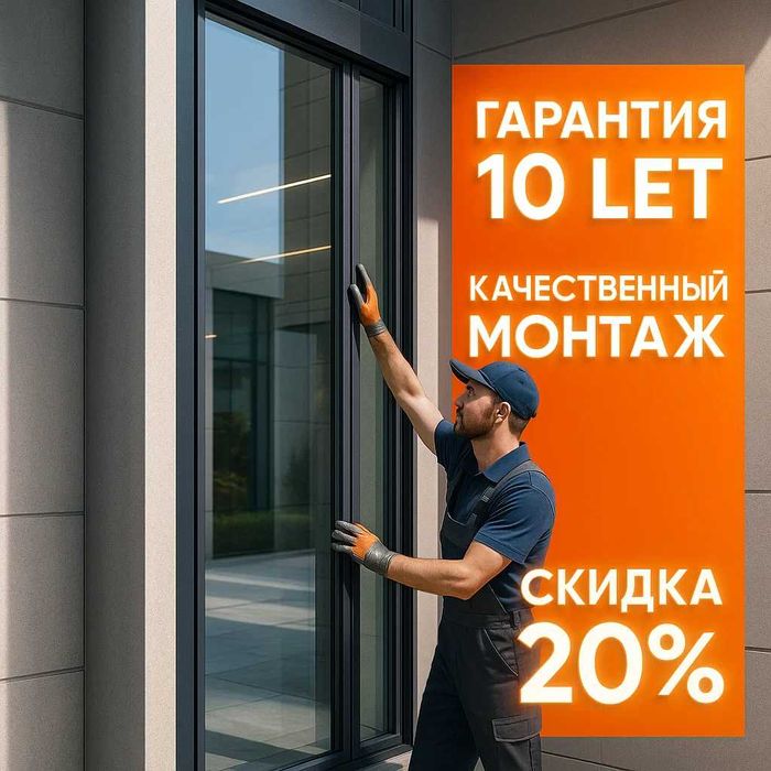УаУ АКЦИЯ О_О Алюминиевые Витражи Перегородки Раздвижные Двери ОКНА
