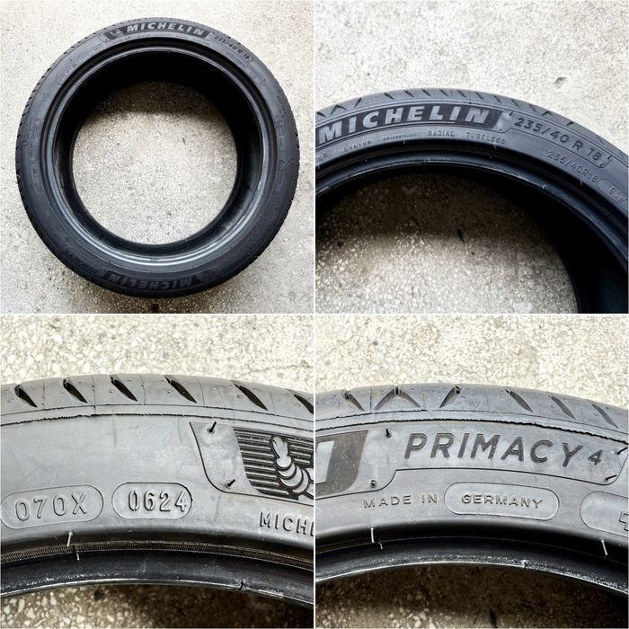 Anvelope vara 235/40/18 Michelin Primacy4 DOT0624