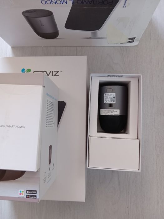 Видеонаблюдение EZVIZ: Камера CS-BC1C (1080P) и Соларен панел