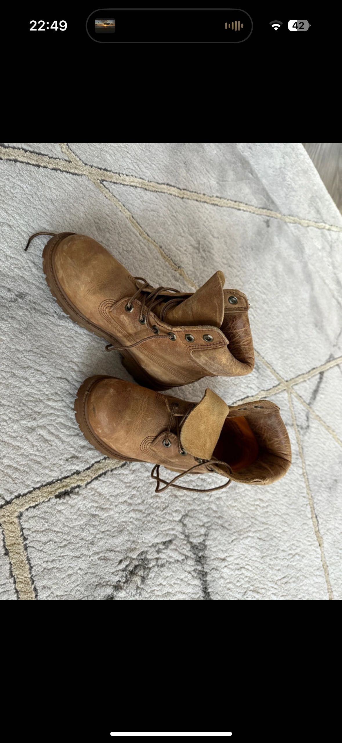 Ghete piele timberland mas 36