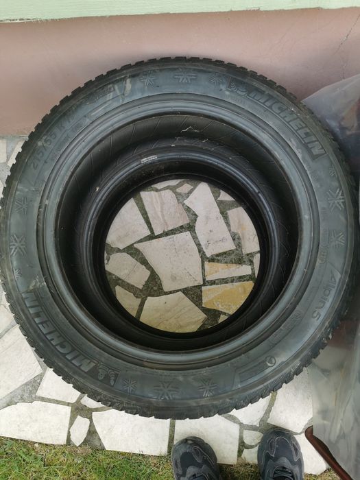 Jante bmw originale 17 cauciucuri Michelin alpin 5  215 55 17