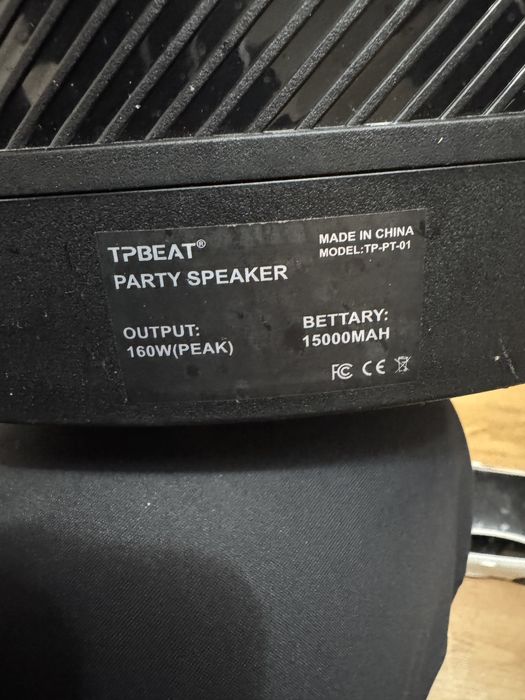 Vand 2 boxe portabile TpBeat 160w si Tamprod 60w