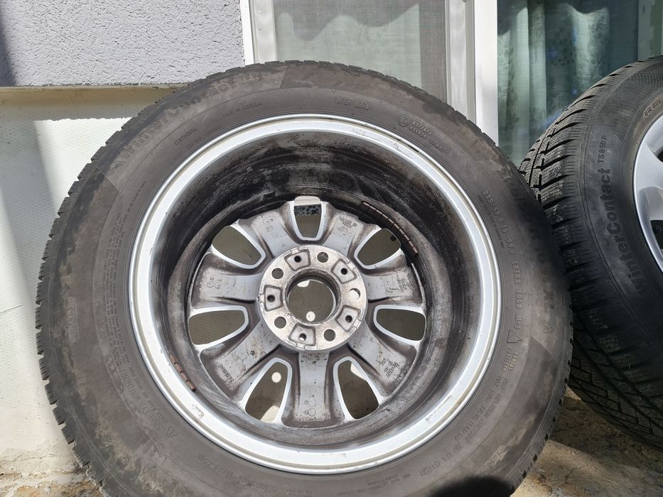 Продавам 4 джанти за BMW style 115 със зимни гуми
