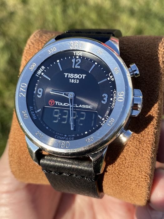 Мужские часы Tissot T083 T-Tactile 42mm T-Touch Classic Chronograph