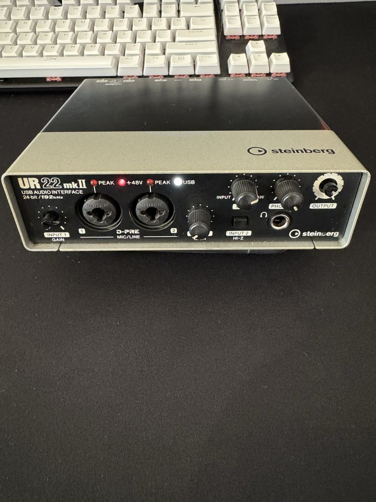 Interfata audio/placa audio Steinberg UR22mk II