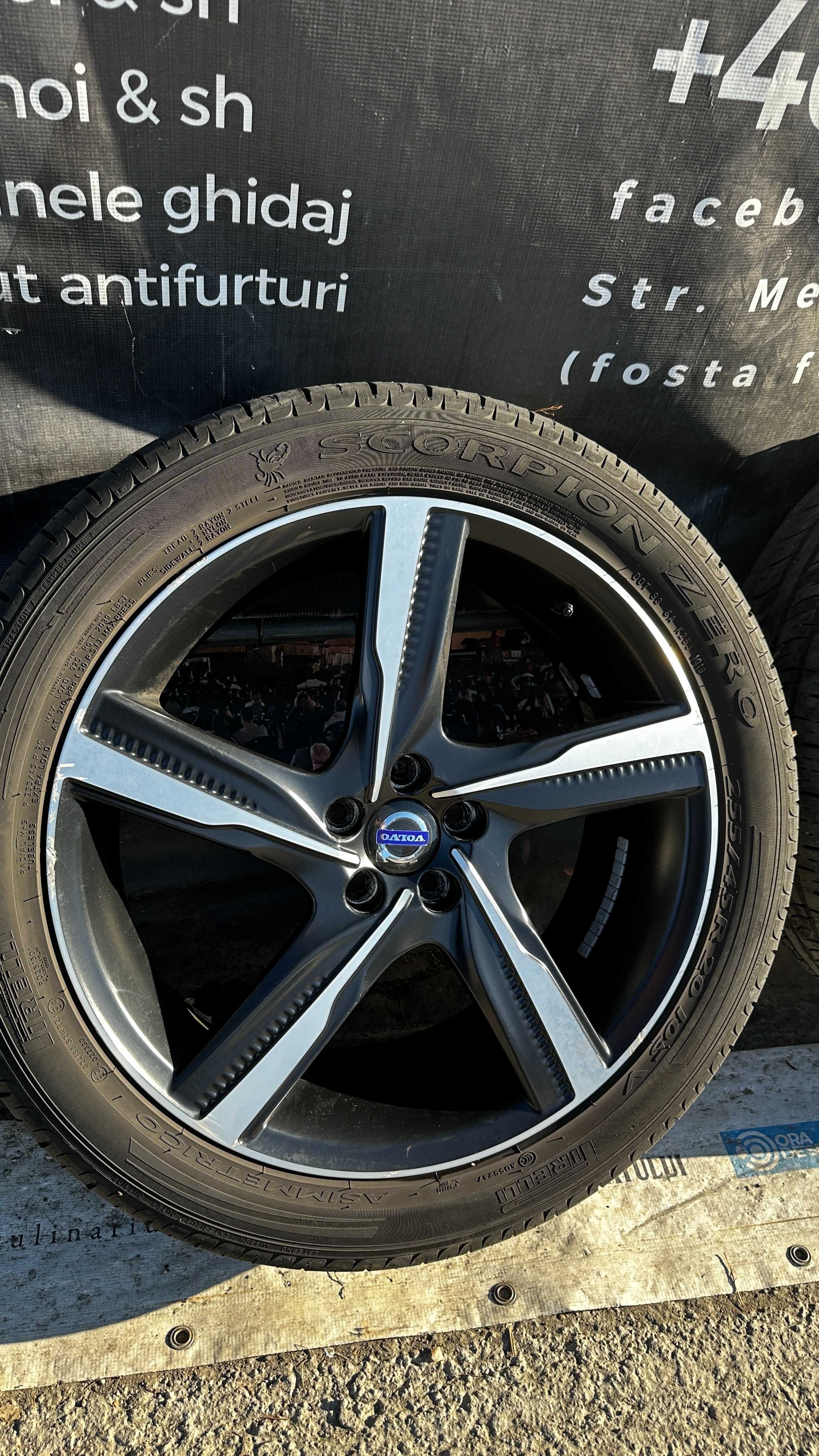 Jante Volvo XC60 255 45 20 iarna Dunlop Sport V60 S60 R20 originale