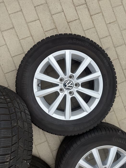 Jante Vw passat 2021 B8 B7 b6 originale 215 60 16 continental iarna