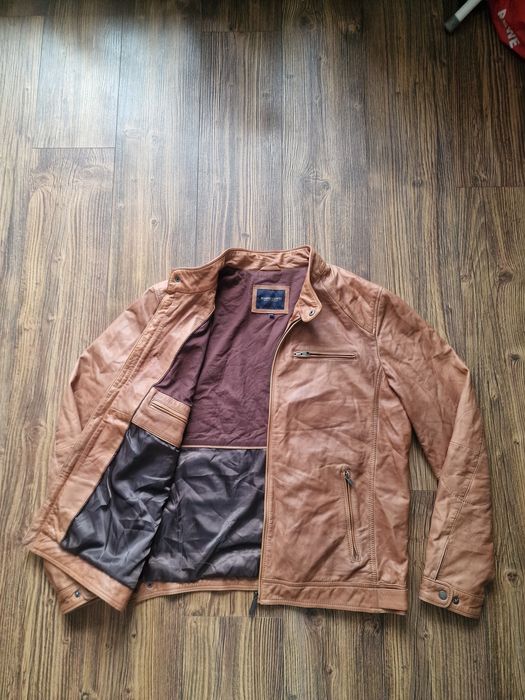 Страхотно мъжко кожено яке MARIO CONTI размер 2XL