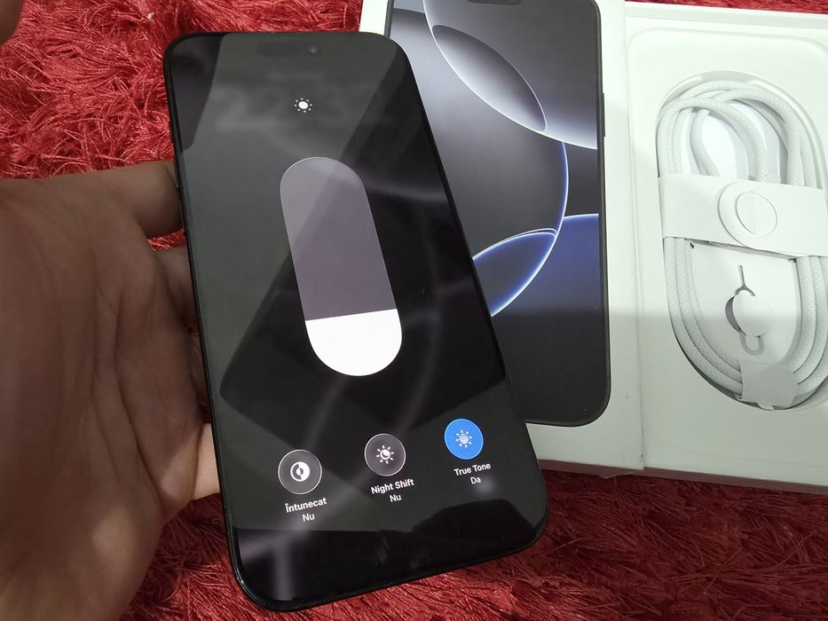 -Iphone 16Pro Max, ca Nou, 256Gb, 8Ram, Natural Titanium, bat: 98%-286