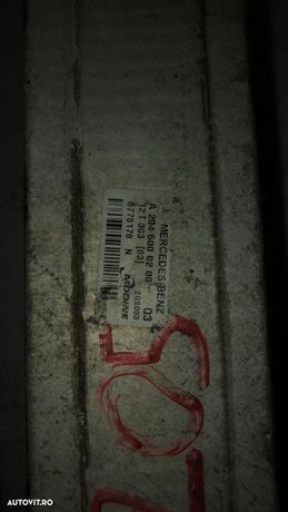 radiator intercooler mercedes c220 w204 , glk x204  2012 a2045000200