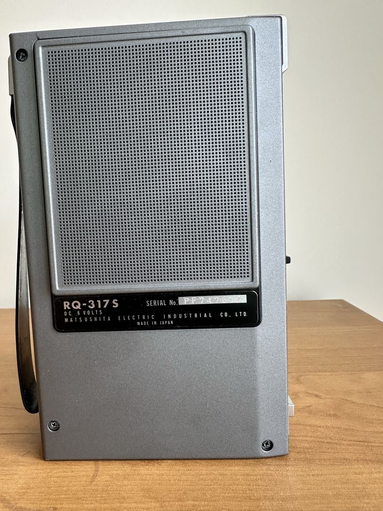 National Panasonic RQ-317S – класически ретро касетофон/радио!