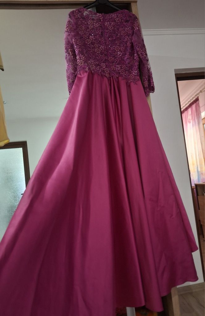 Rochie de nașa, creație Georgiana Iordache Design
