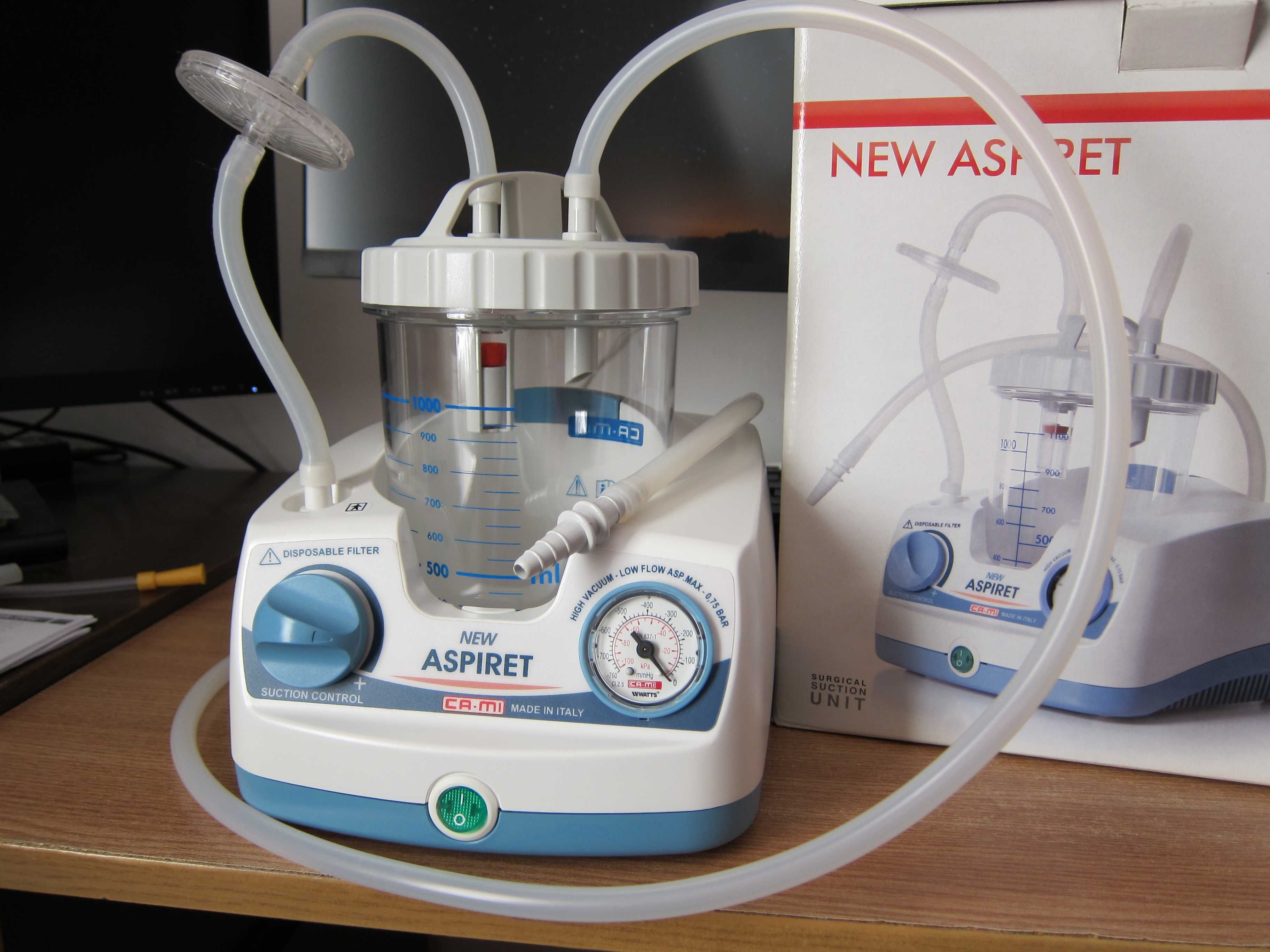 Aspirator chirurgical ASPIRET pentru aspiratia orala nazala & traheala