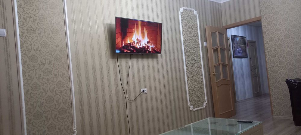 2 комн. кв. wifi , Smart tv