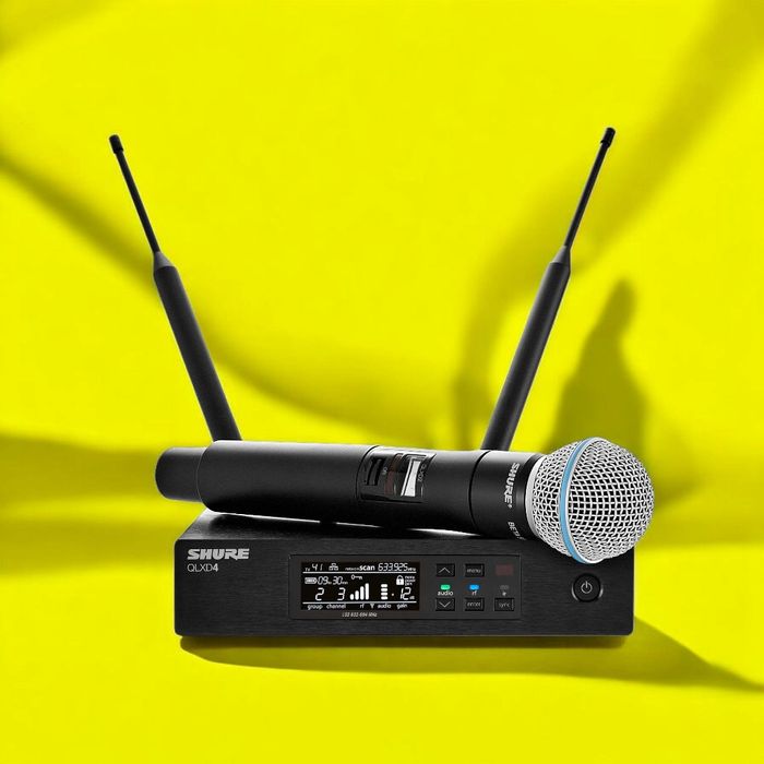 Новый радиомикрофон SHURE QLXD24/BETA58