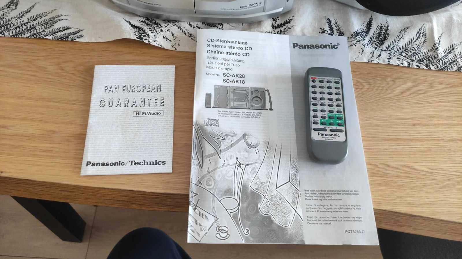 Стерео-уредба PANASONIC AK-18 / MADE IN GERMANY / 2 X 100 W!