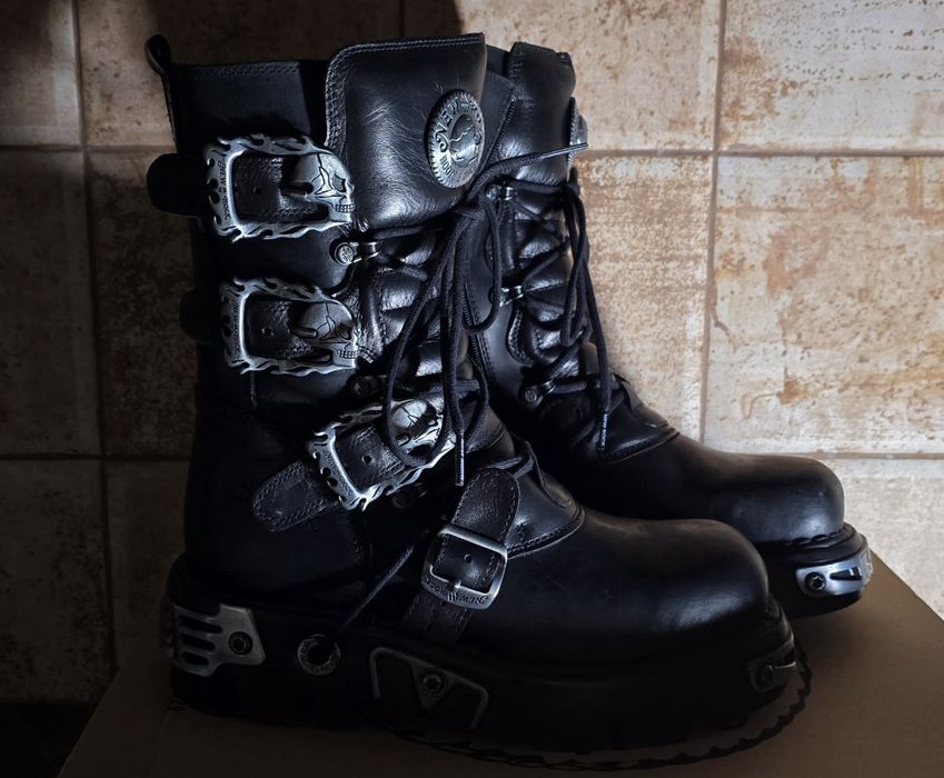 Ботуши кубинки New rock reactor 391 естествена кожа