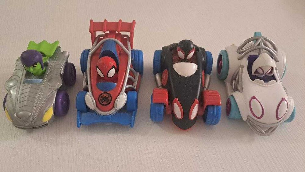 IMPECABIL -Masinuta seria Spidey Amazing Friends, Fantoma, Green,22 cm