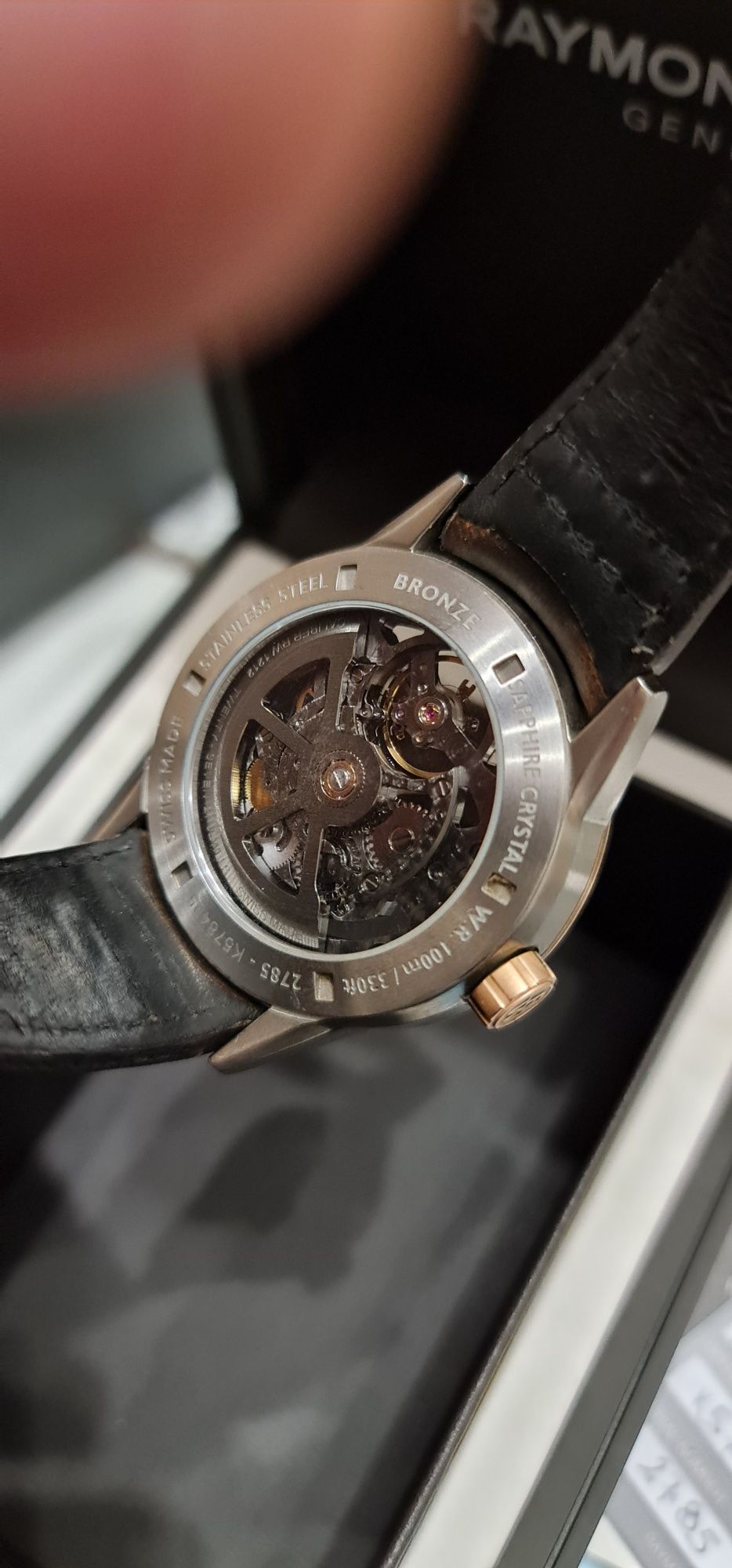 Raymond Weil мъжко часовник Freelancer Skeleton