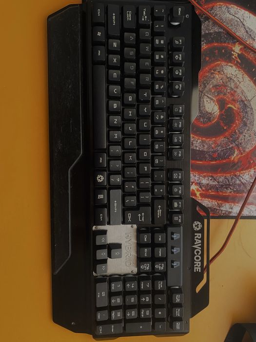 Tastura Gaming  RAVCORE Hybrid USB