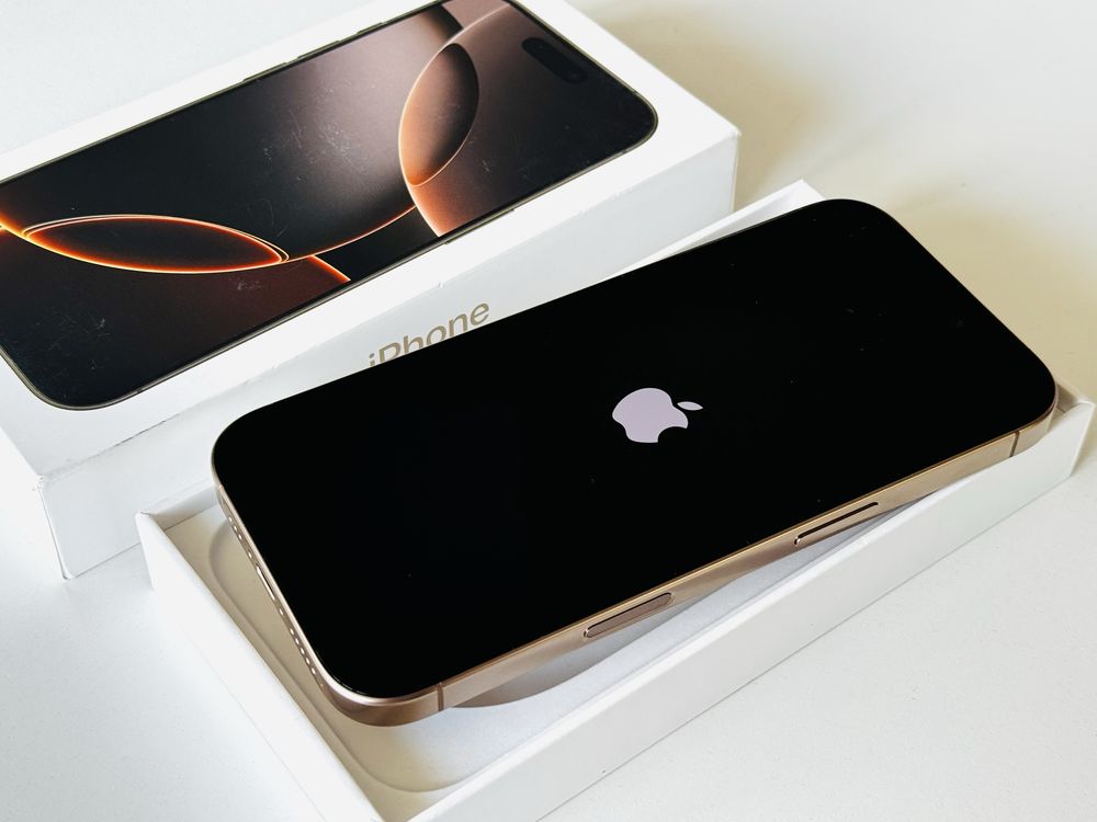 НОВ! Iphone 16 Pro 128GB Desert Titanium Гаранция 6 месеца