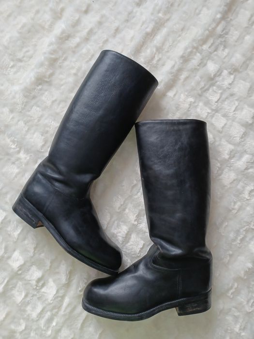 Cizme vintage militare piele