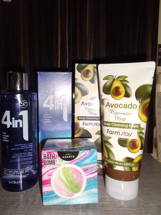 Тоник и Пенка для лица/Южная Корея