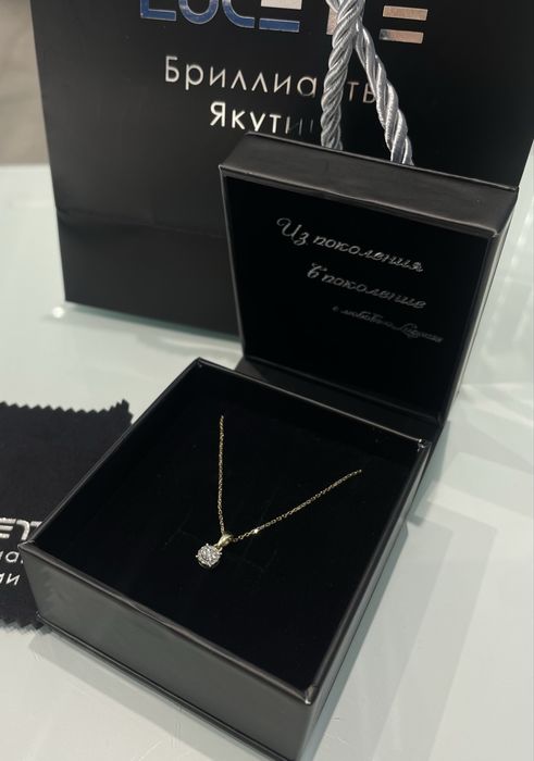 Золотое колье 585 пробы